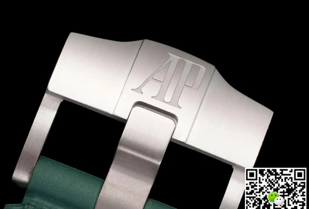 Audemars Piguet Royal Oak Offshore 26405CE.OO.A056CA.01 RS Factory 1:1 Best Edition Replica Watch Green Strap